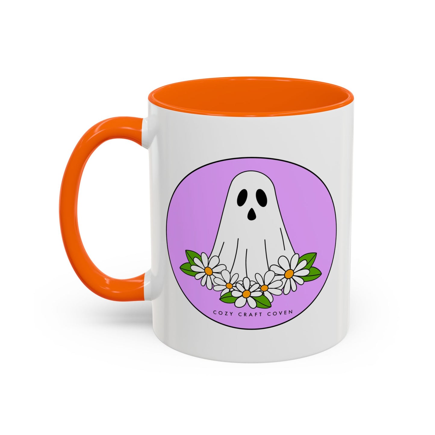 Cozy Ghostie Coffee Mug - Haunting Design - Perfect Gift for Crafters