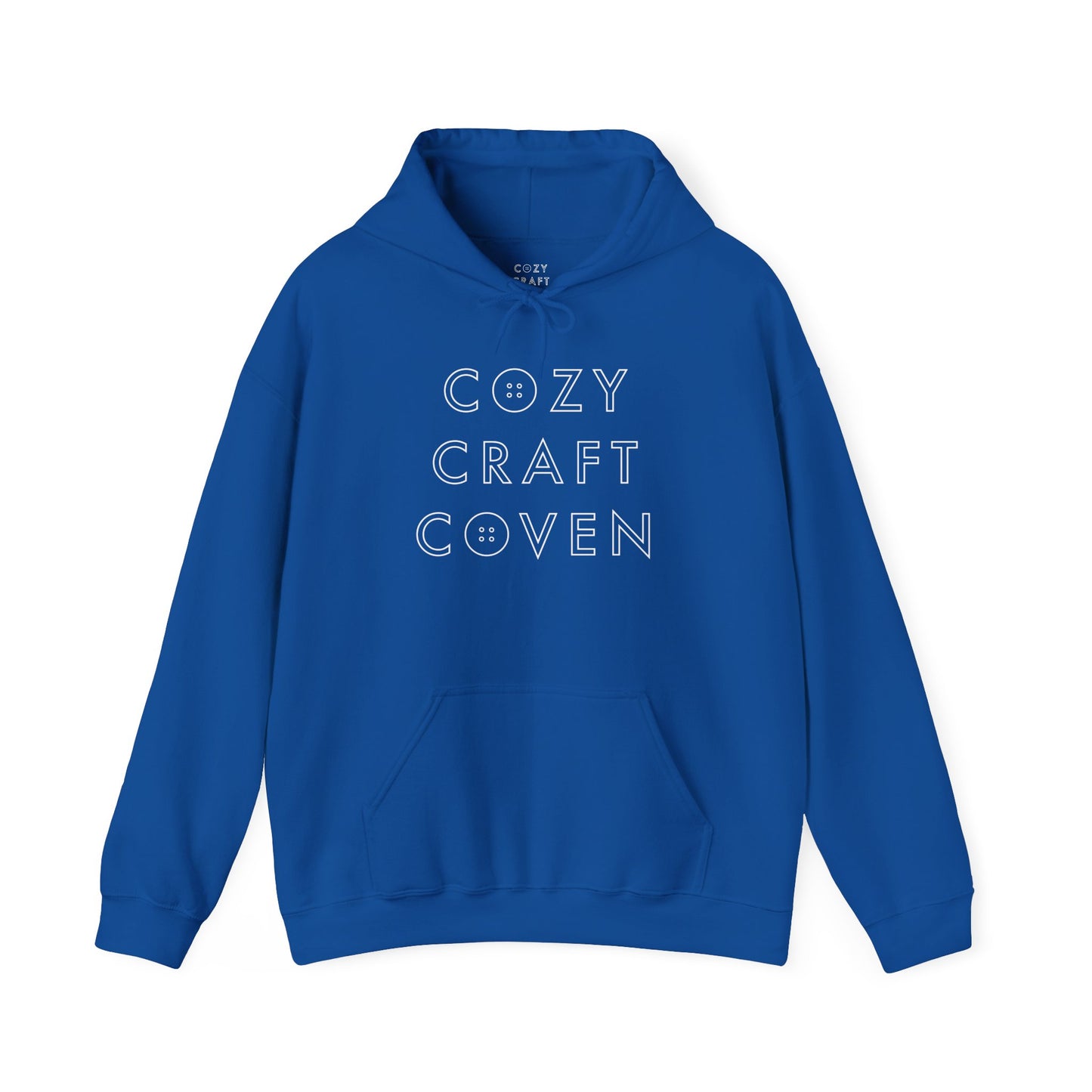 Cozy Craft Coven Logo Unisex Hooded Sweatshirt