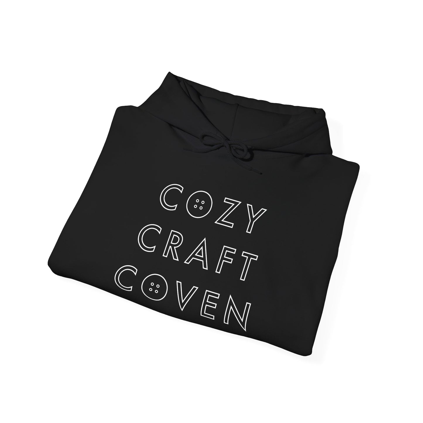 Cozy Craft Coven Logo Unisex Hooded Sweatshirt