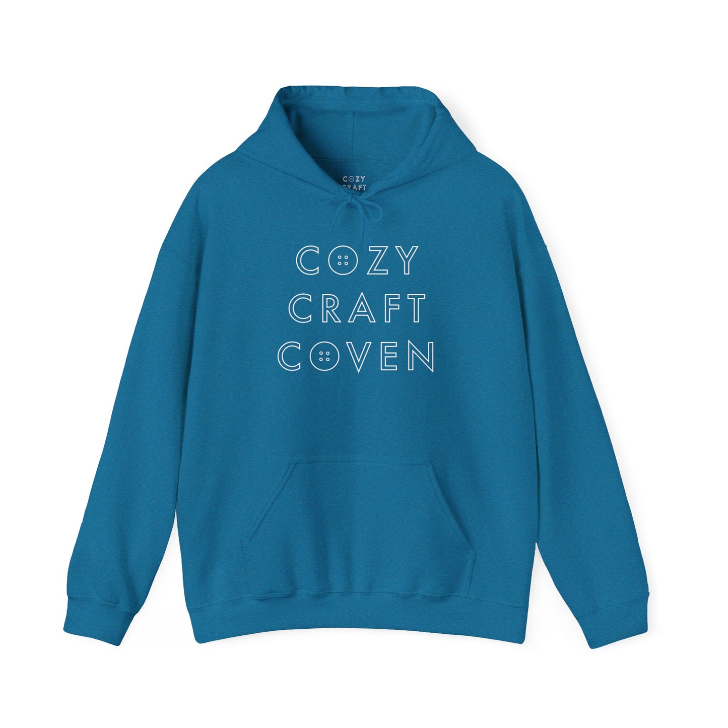 Cozy Craft Coven Logo Unisex Hooded Sweatshirt