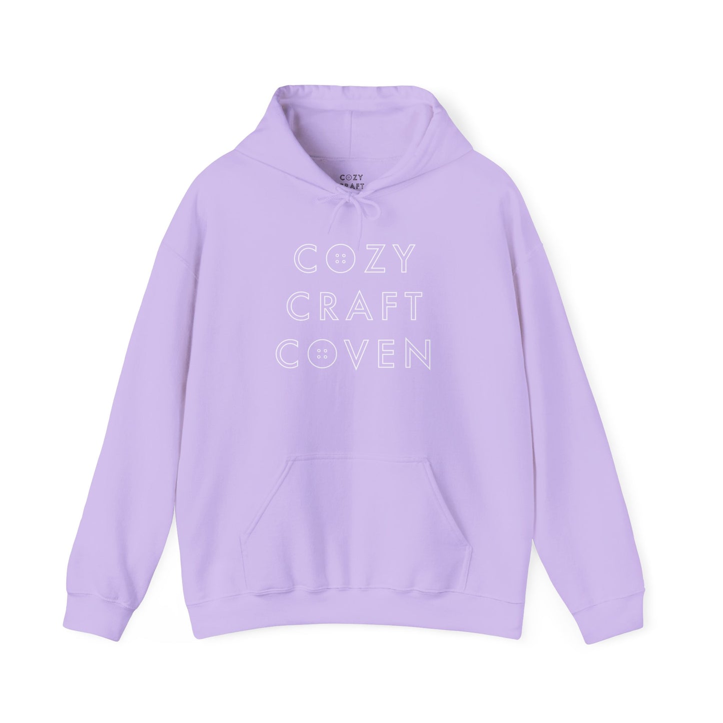 Cozy Craft Coven Logo Unisex Hooded Sweatshirt