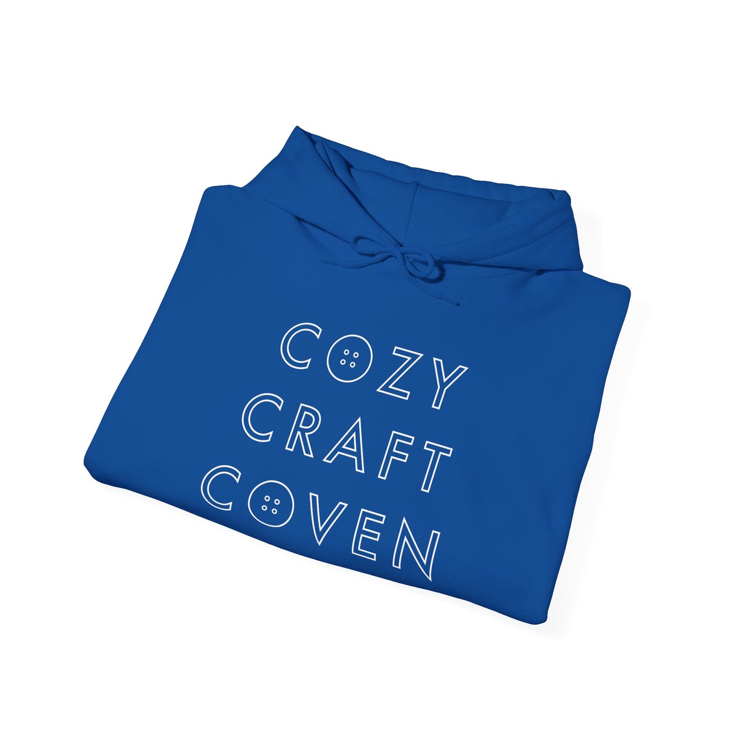 Cozy Craft Coven Logo Unisex Hooded Sweatshirt