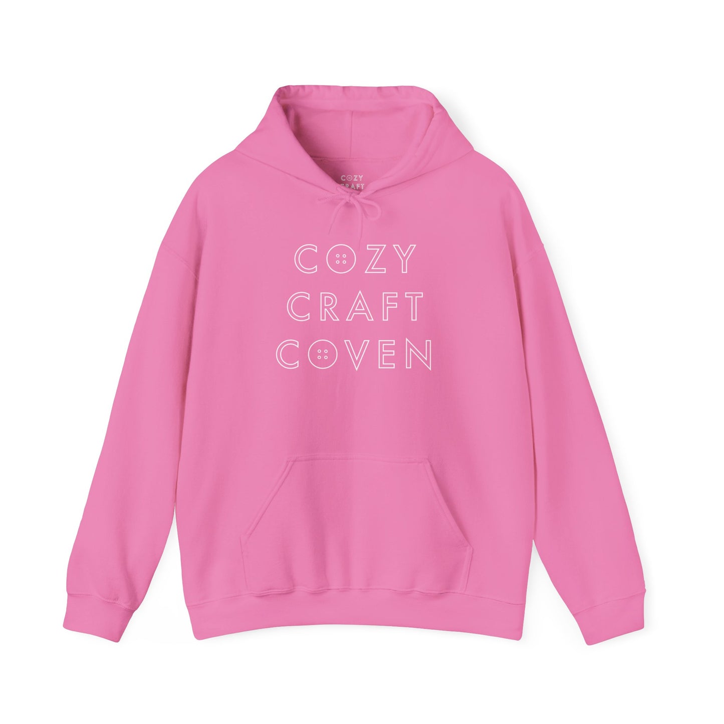 Cozy Craft Coven Logo Unisex Hooded Sweatshirt