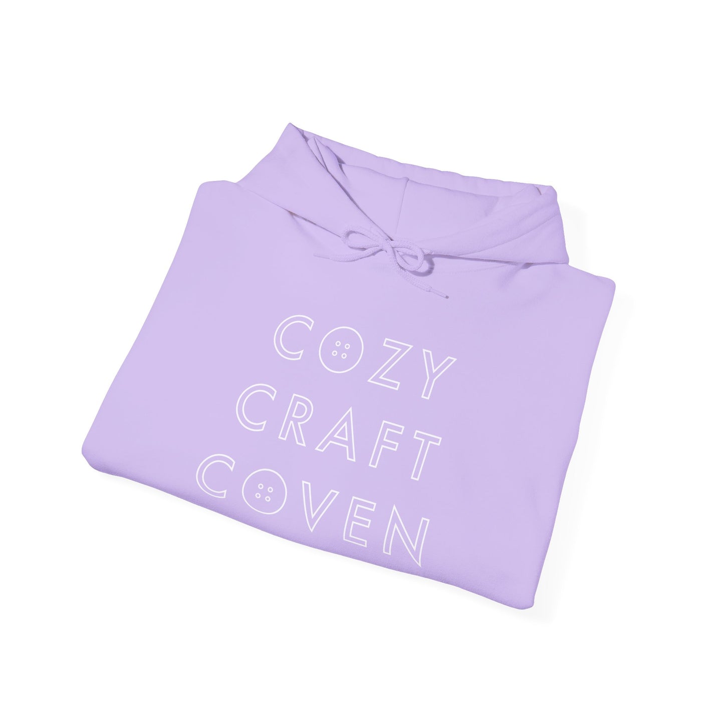 Cozy Craft Coven Logo Unisex Hooded Sweatshirt