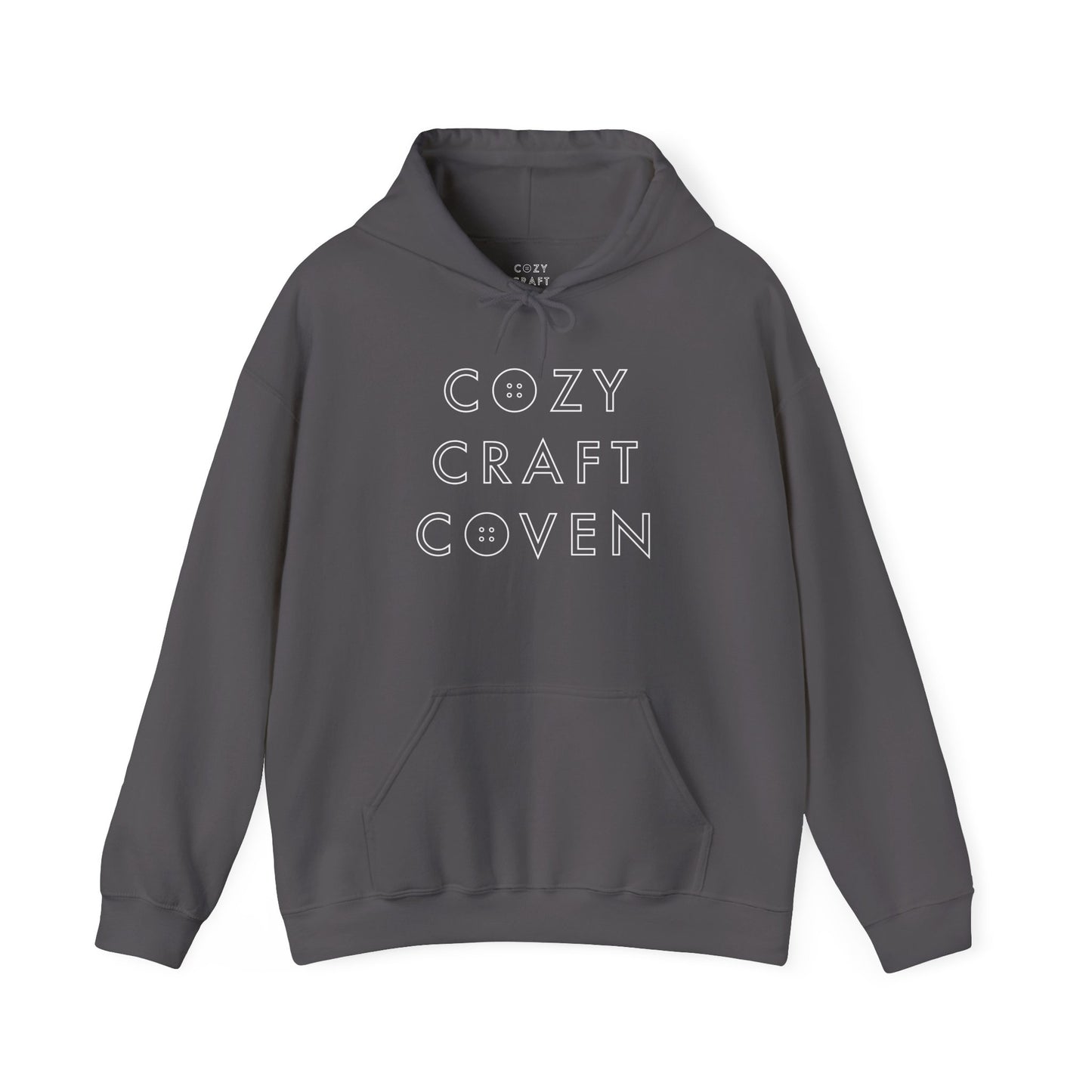 Cozy Craft Coven Logo Unisex Hooded Sweatshirt