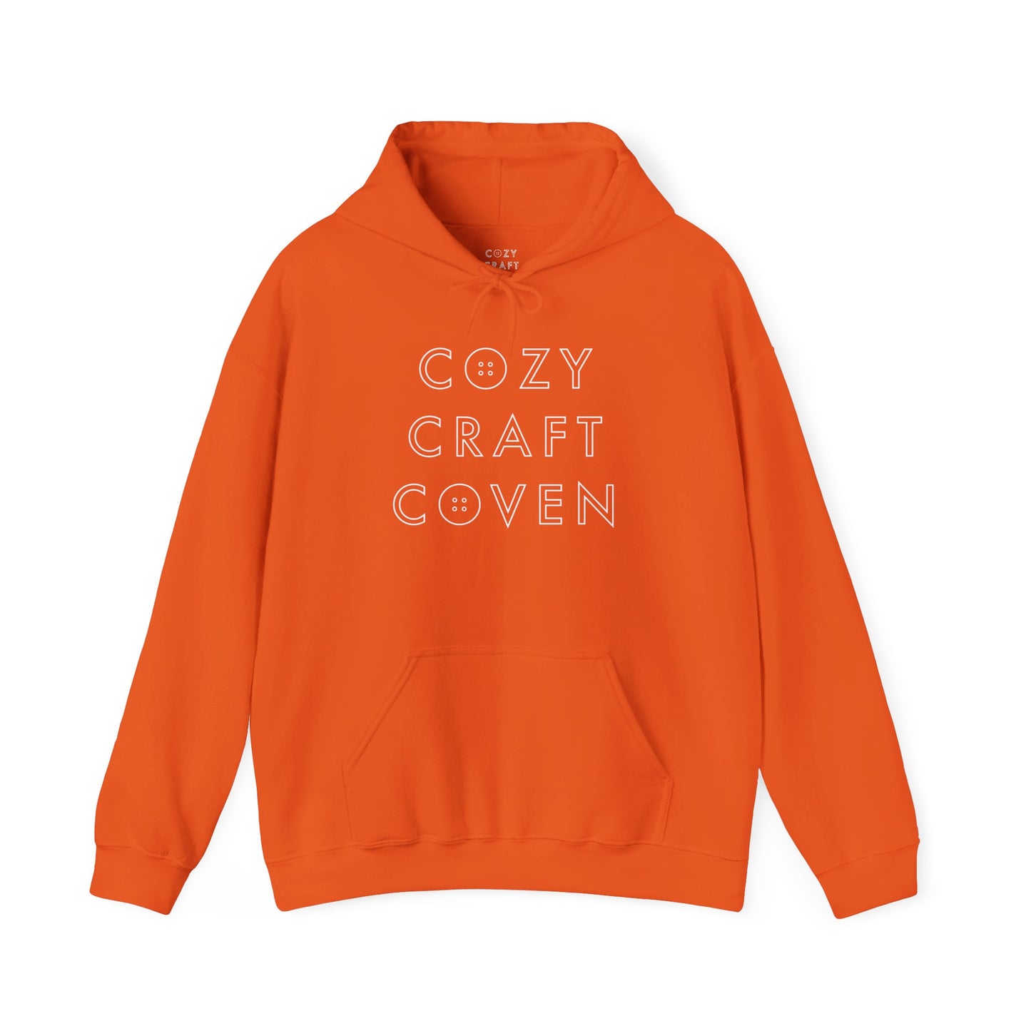 Cozy Craft Coven Logo Unisex Hooded Sweatshirt
