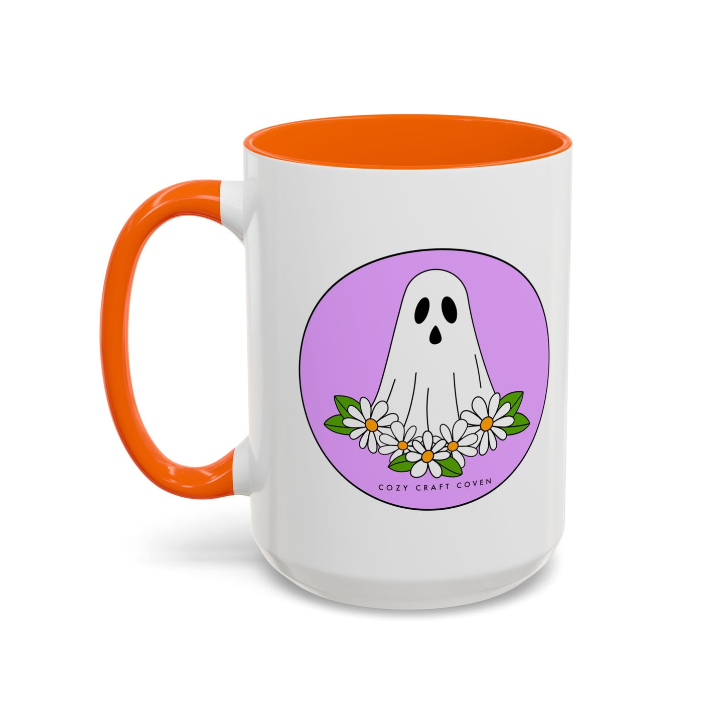 Cozy Ghostie Coffee Mug - Haunting Design - Perfect Gift for Crafters