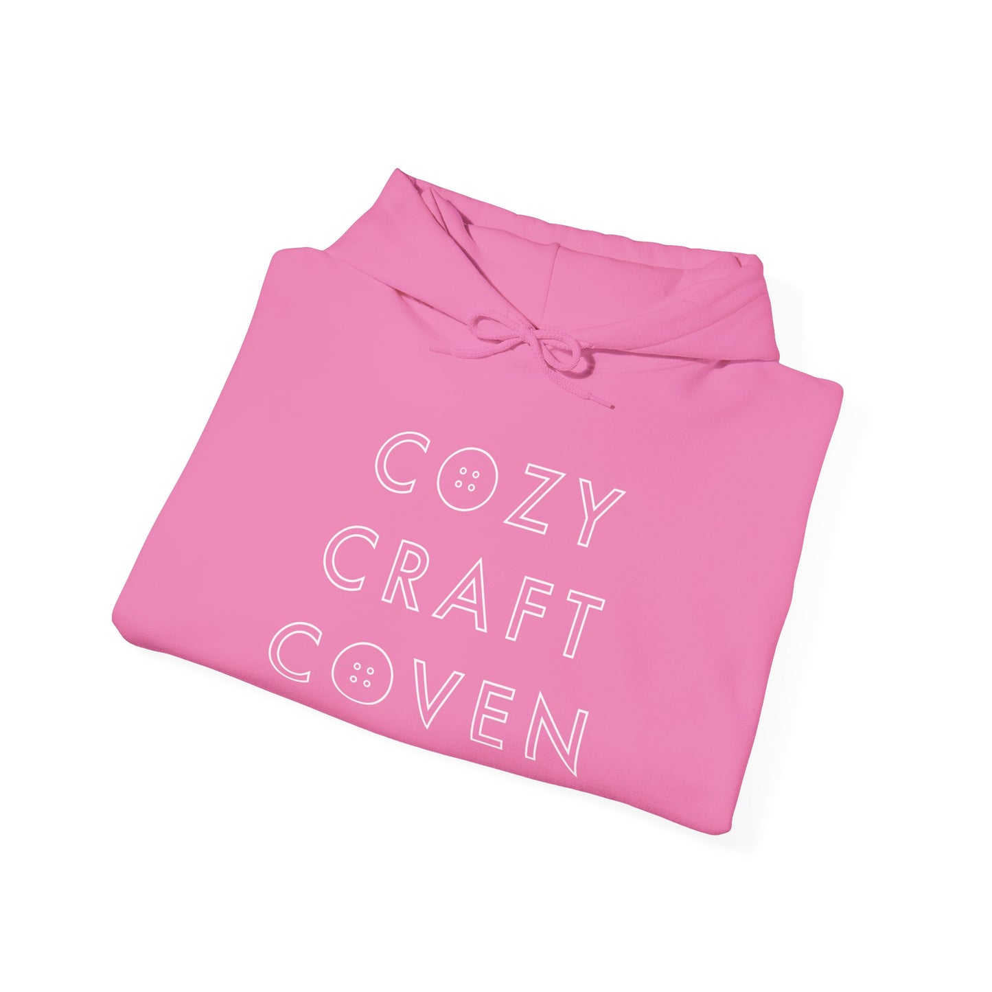 Cozy Craft Coven Logo Unisex Hooded Sweatshirt
