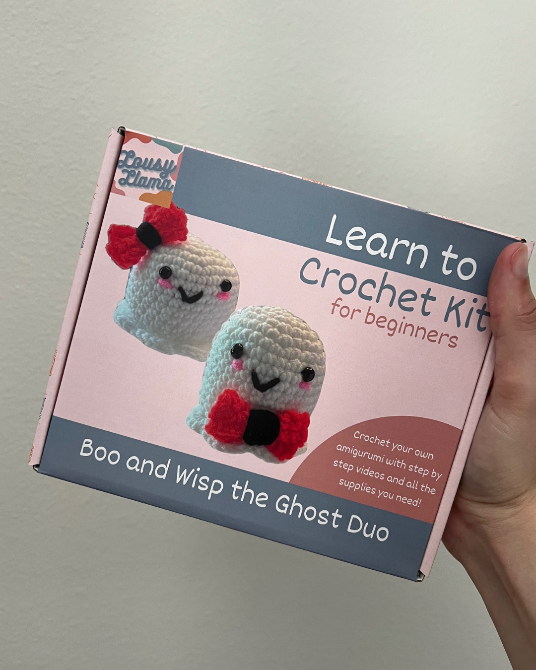 Learn to Crochet Beginner Ghost Crochet Kit