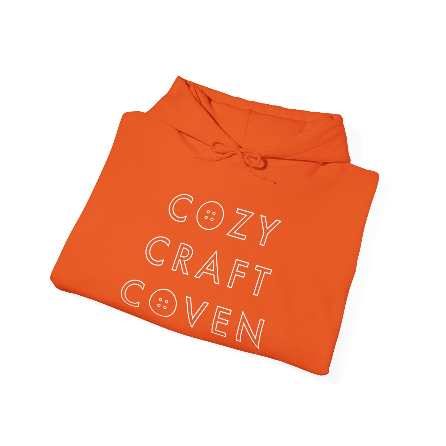 Cozy Craft Coven Logo Unisex Hooded Sweatshirt
