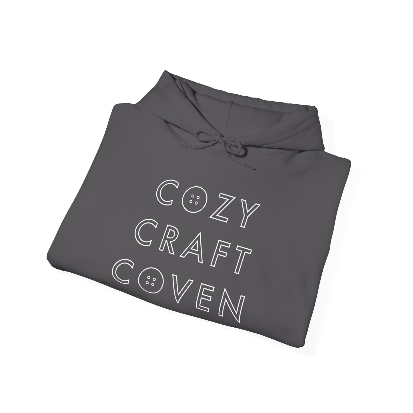 Cozy Craft Coven Logo Unisex Hooded Sweatshirt