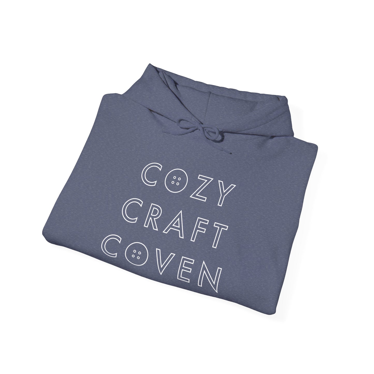 Cozy Craft Coven Logo Unisex Hooded Sweatshirt
