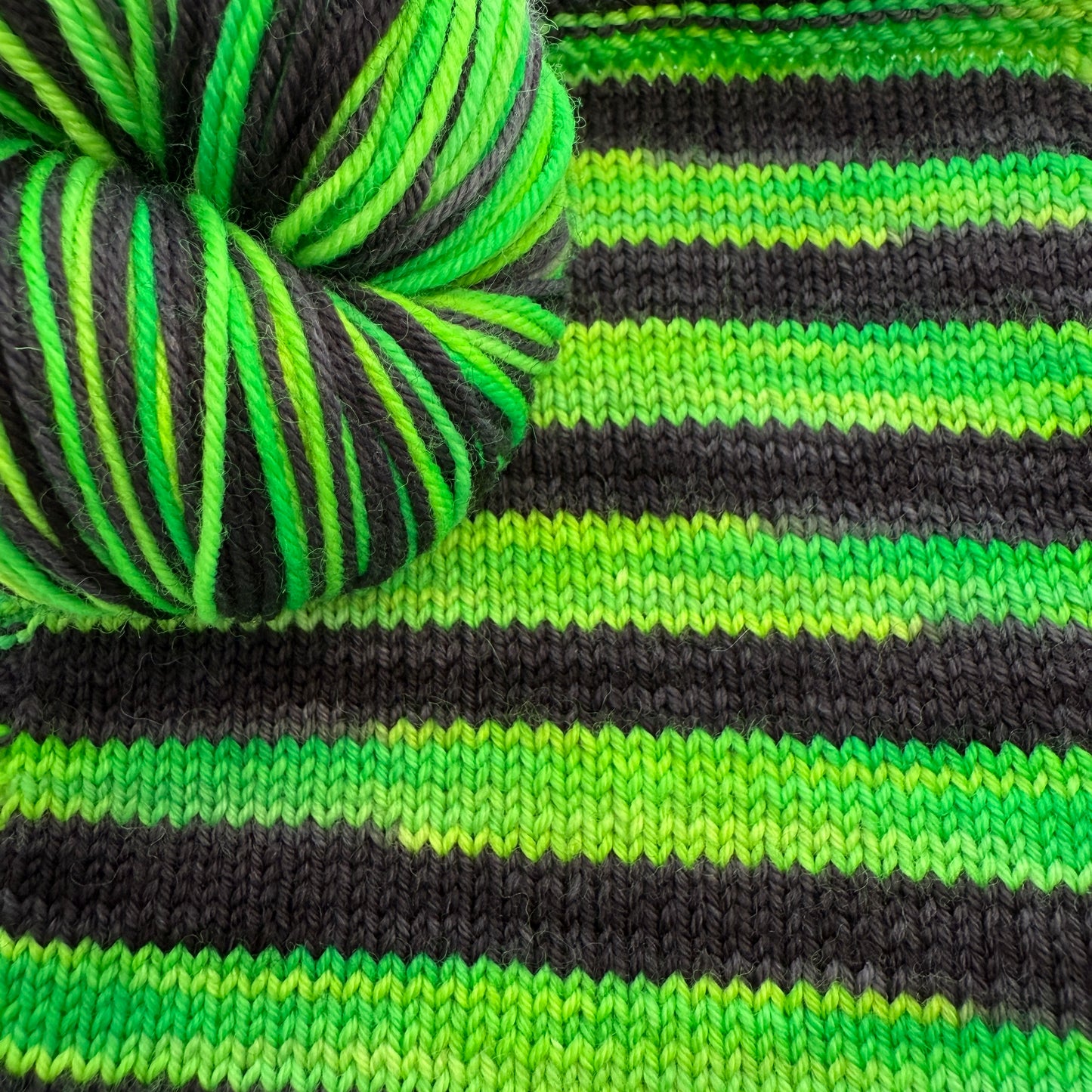 Self-Striping Sock Yarn - Hex