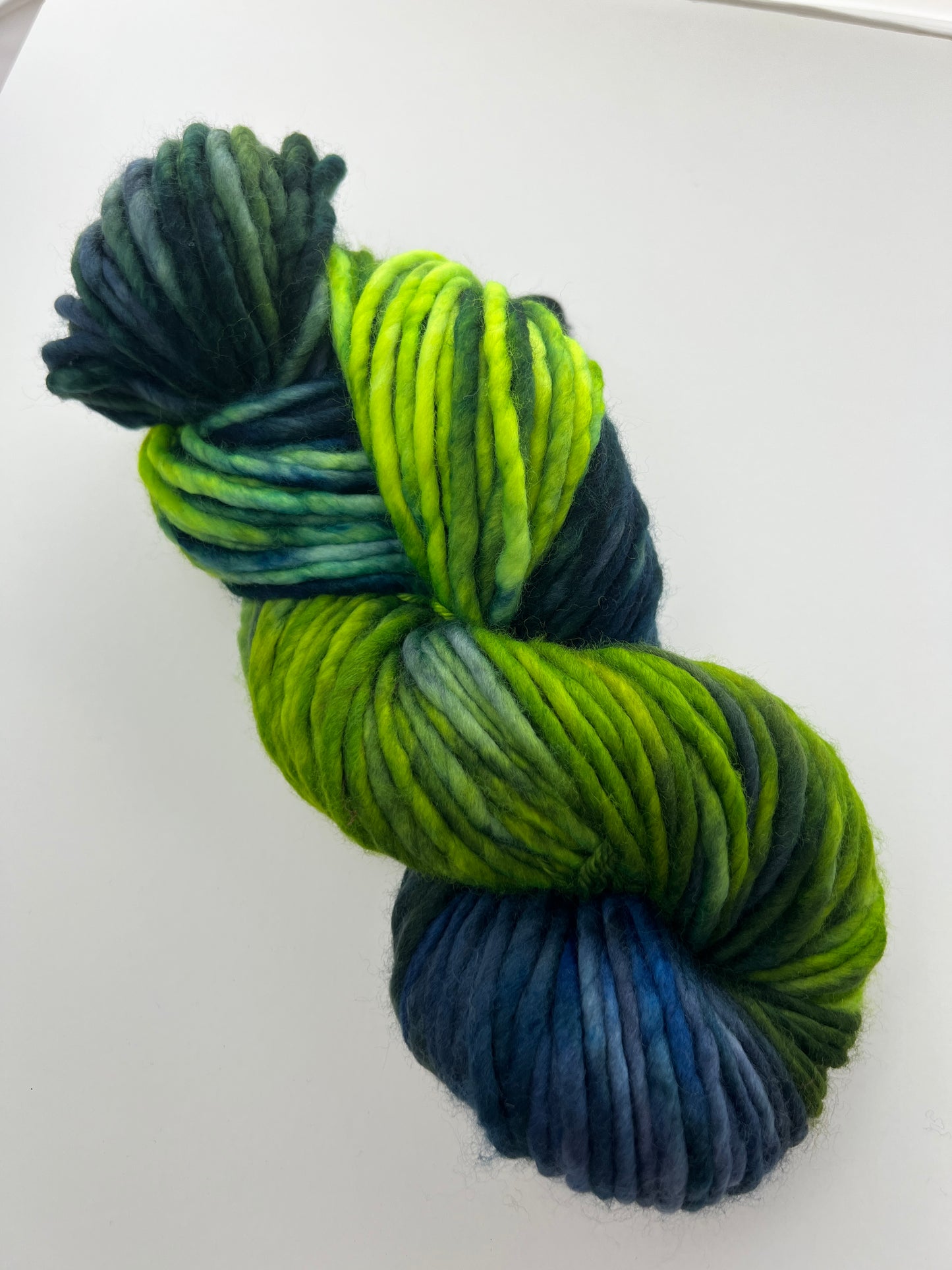 Hand-Dyed Super Bulky Yarn - Elliot Bay
