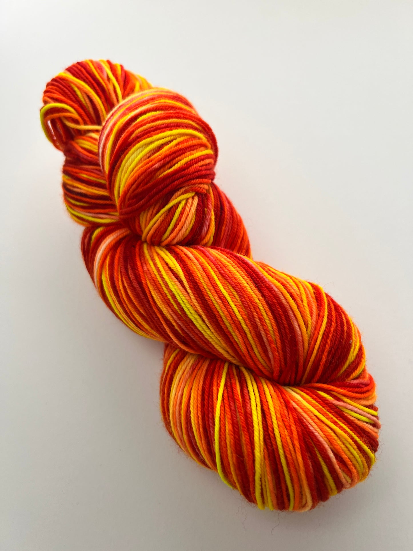 Self-Striping Sock Yarn - Blaze