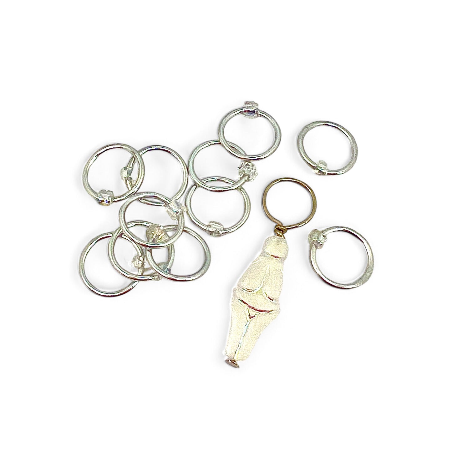 Medium Stitch Markers - The Goddess