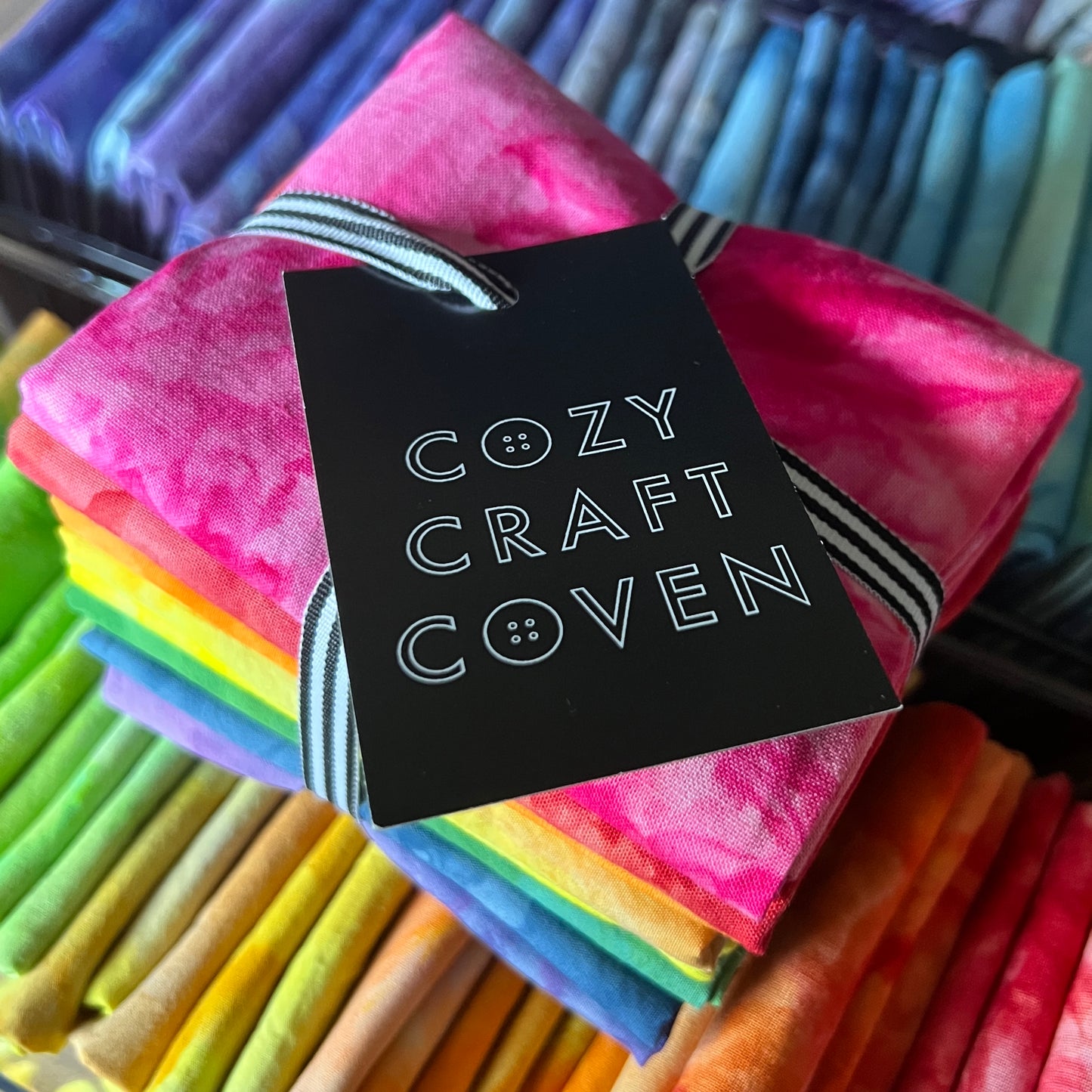Rainbow Ice-Dyed Fat Quarter Bundle