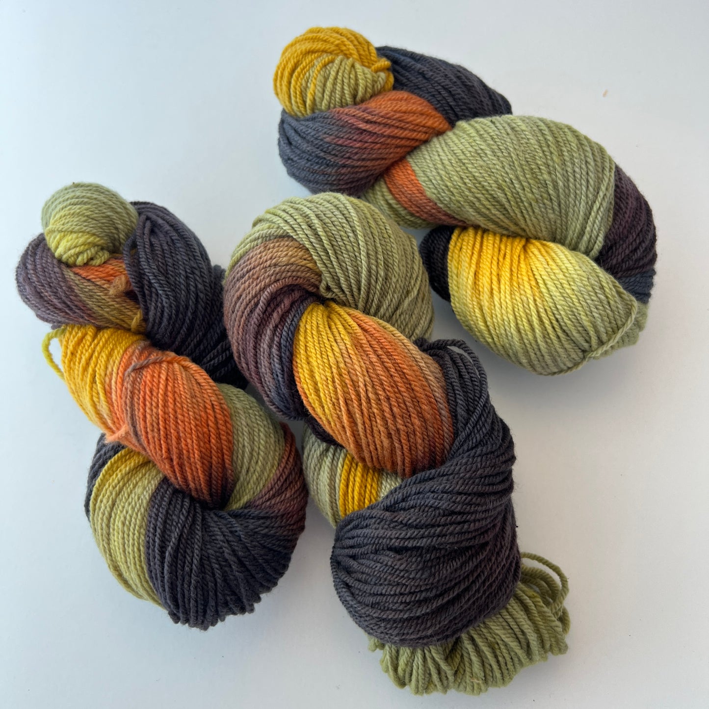 Antiqued Autumn - Limited Edition DK Cormo - 225 yds/100 grams