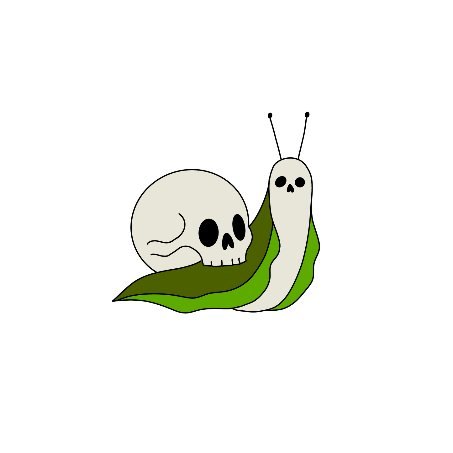 Death Snail Sticker