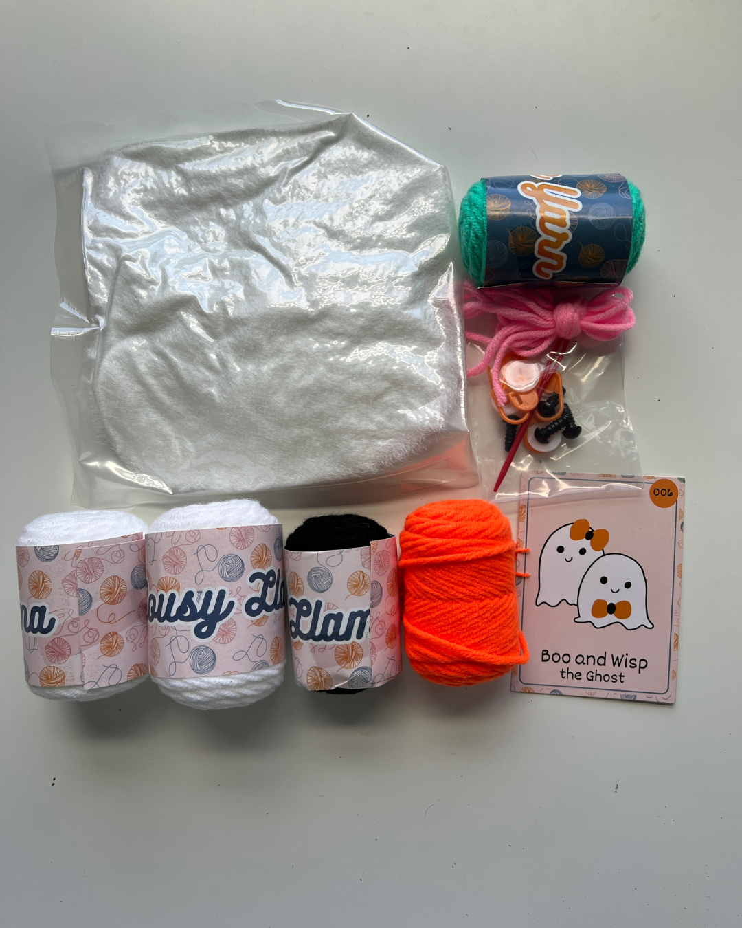 Learn to Crochet Beginner Ghost Crochet Kit
