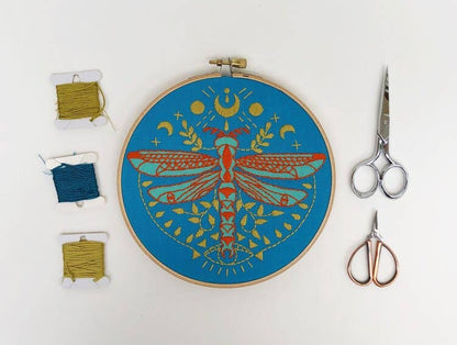 Mystic Dragonfly Embroidery Kit