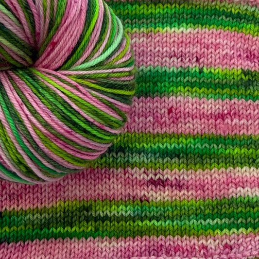 Self-Striping Sock Yarn - Glinda & Elphaba