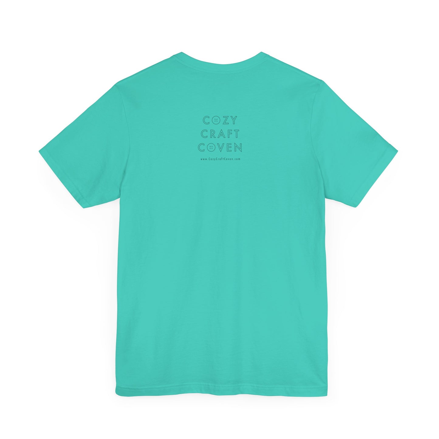 Cozy Ghost Floral Tee - Unisex Short Sleeve T-Shirt for Spooky Season