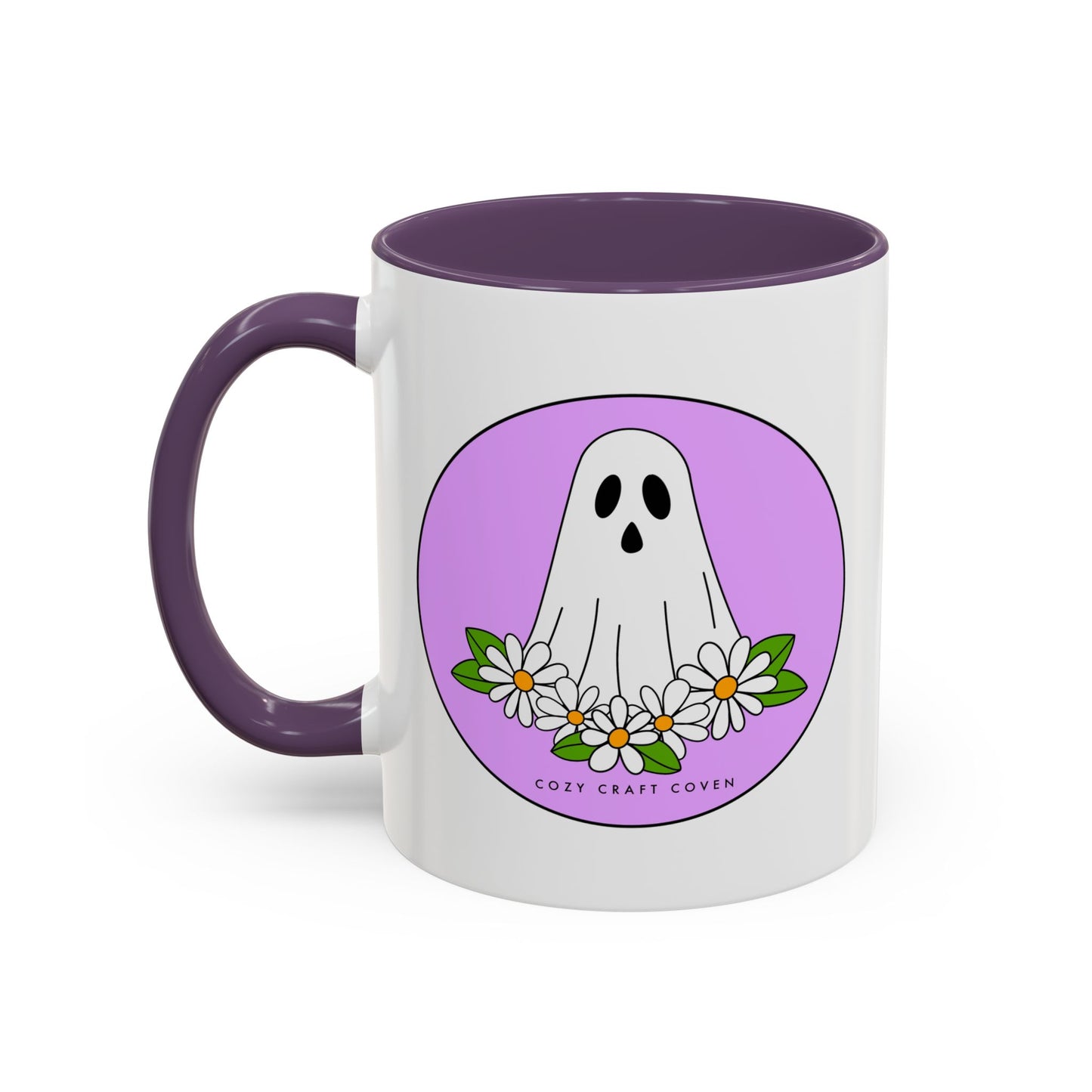 Cozy Ghostie Coffee Mug - Haunting Design - Perfect Gift for Crafters