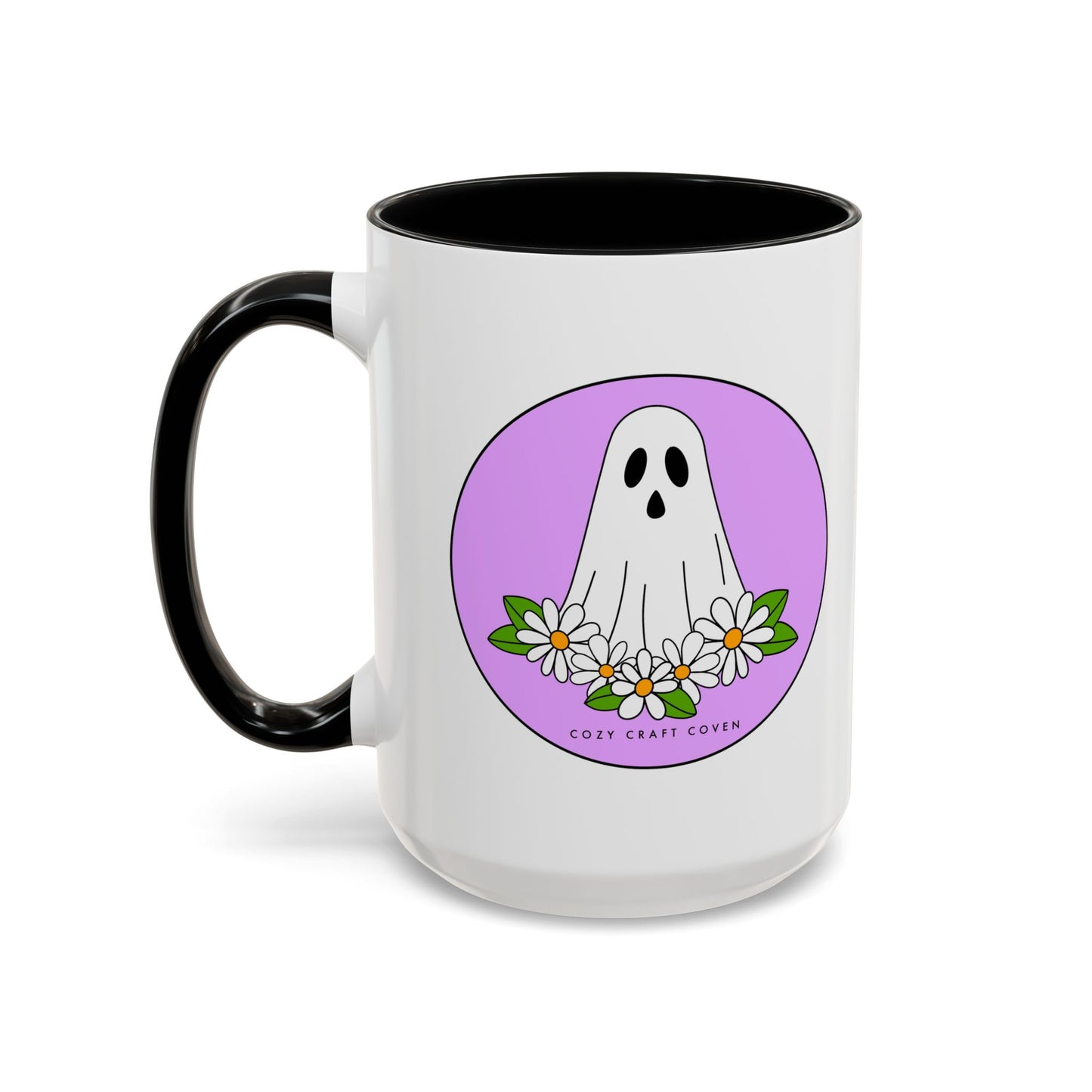 Cozy Ghostie Coffee Mug - Haunting Design - Perfect Gift for Crafters