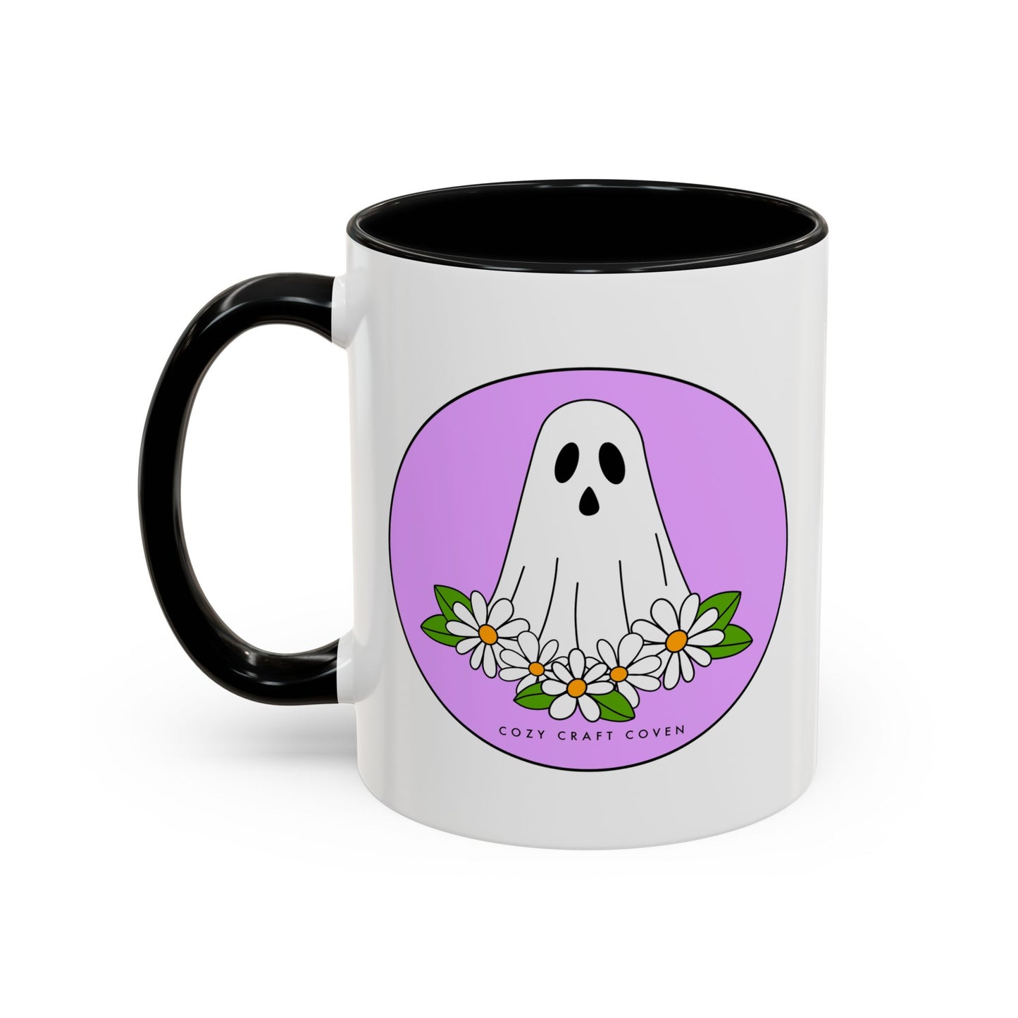 Cozy Ghostie Coffee Mug - Haunting Design - Perfect Gift for Crafters