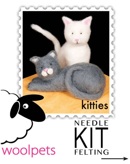 Kitties Needle Felting Kit