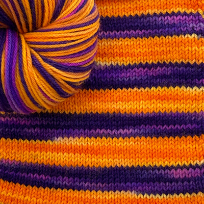 Self-Striping Sock Yarn - Trick or Treat