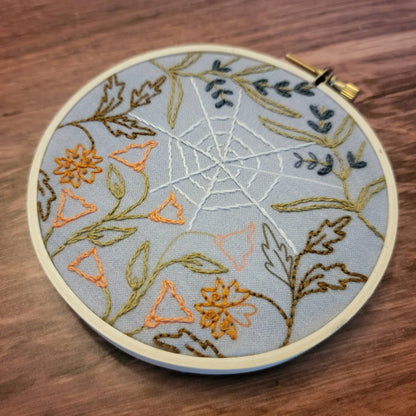 Embroidery Kit: Spider Web