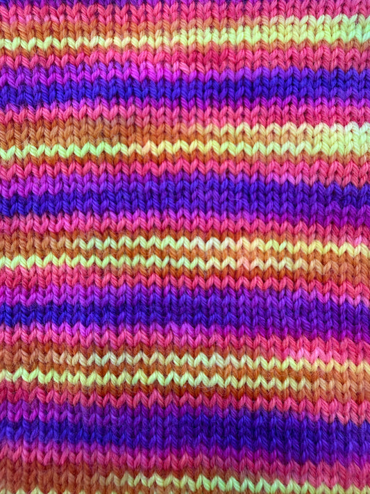 Self-Striping Sock Yarn - Heatmap