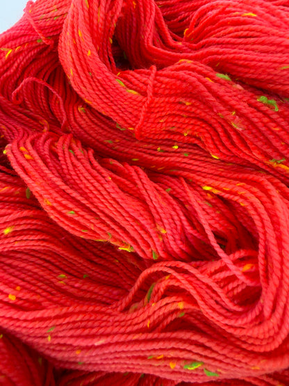 Pop Rocks Sock - Bright Strawberry