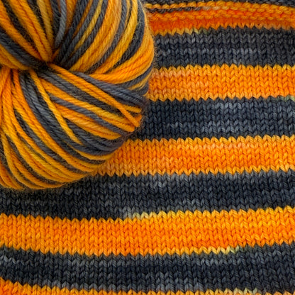 Self-Striping Sock Yarn - Halloween