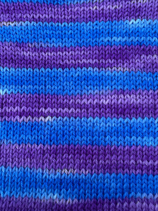 Self-Striping Sock Yarn - Blurple