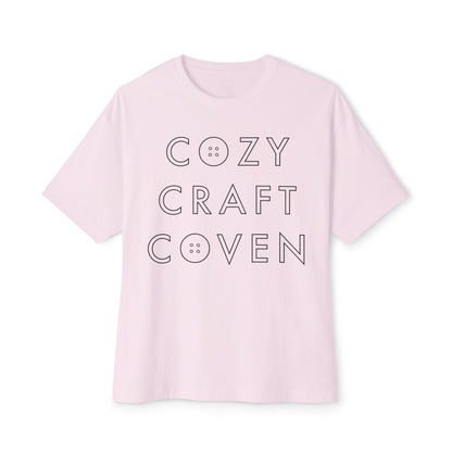 Cozy Craft Coven Logo Oversized Boxy Tee