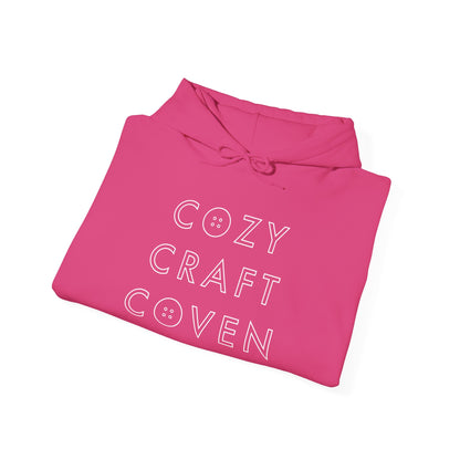 Cozy Craft Coven Logo Unisex Hooded Sweatshirt