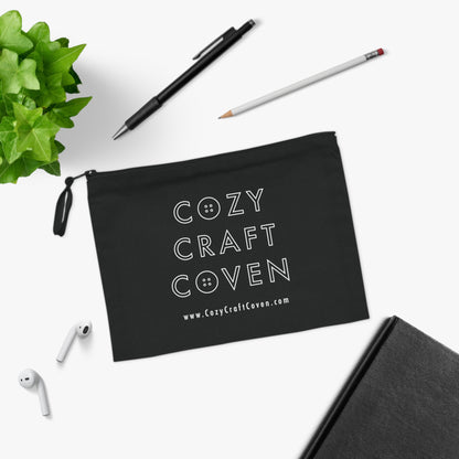 Cozy Craft Coven Pencil Case - Stylish Organizational Pouch for Creatives