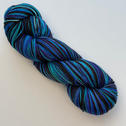 Self-Striping Sock Yarn - Cosmic Witch