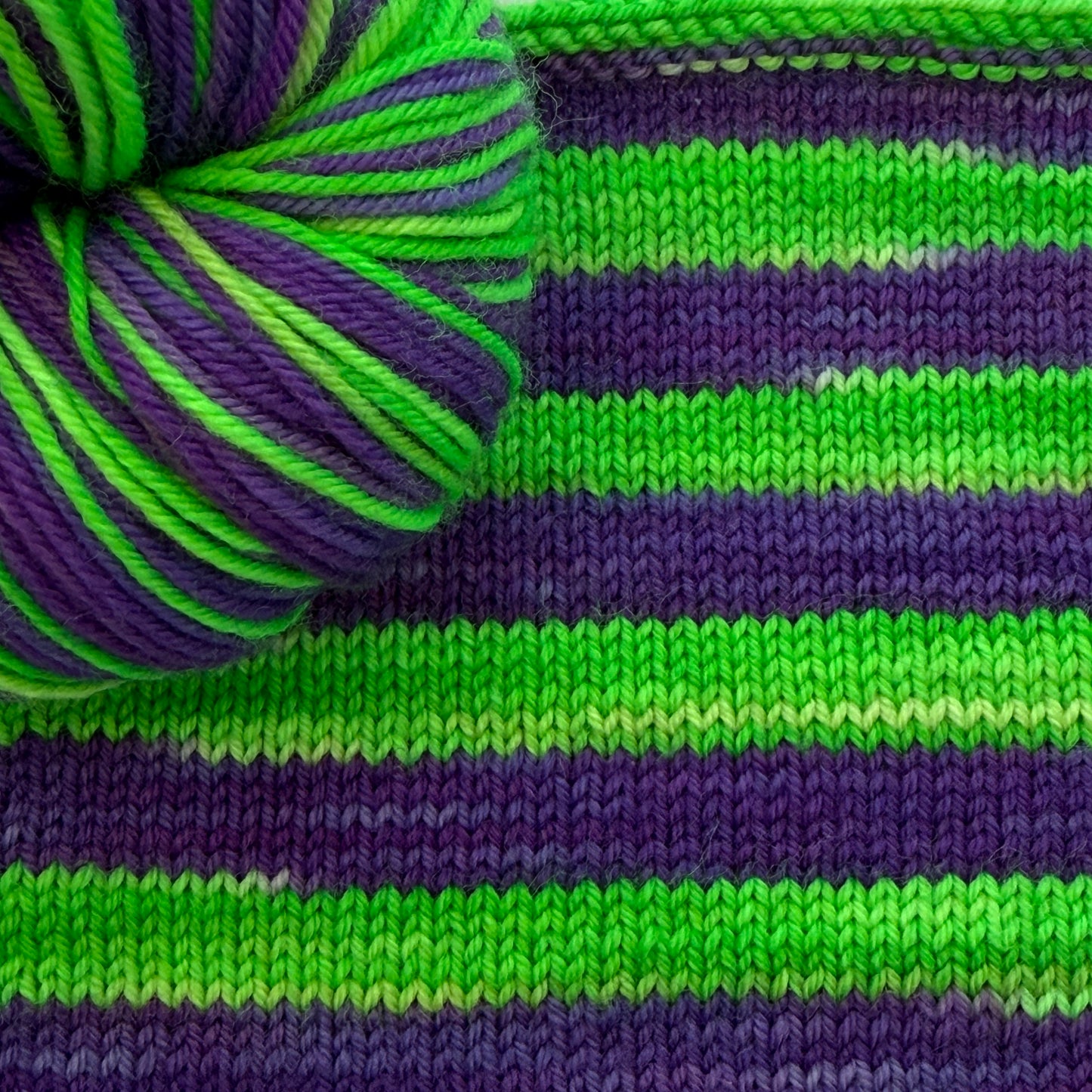 Self-Striping Sock Yarn - Monster Mash