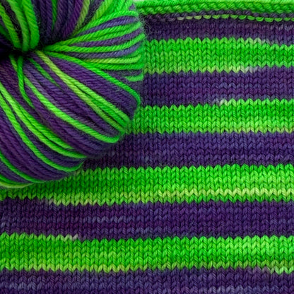 Self-Striping Sock Yarn - Monster Mash