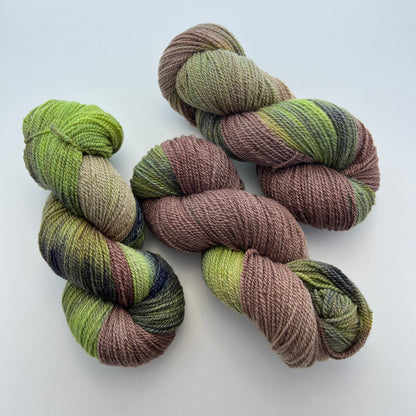 Green Witch - Limited Edition Sock Cormo - 375 yds/100 grams