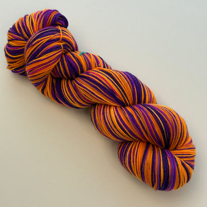 Self-Striping Sock Yarn - Trick or Treat