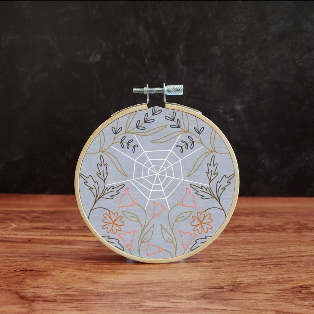 Embroidery Kit: Spider Web