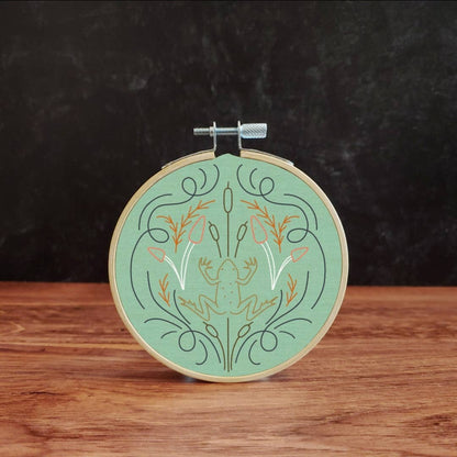 Embroidery Kit: Frog