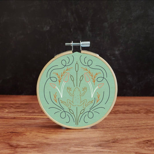 Embroidery Kit: Frog