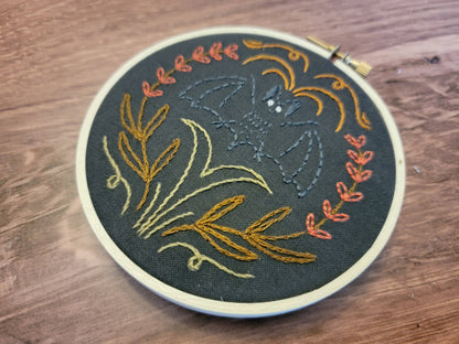 Embroidery Kit: Bat Embroidery Kit