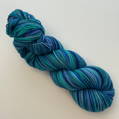 Self-Striping Sock Yarn - Sea Witch